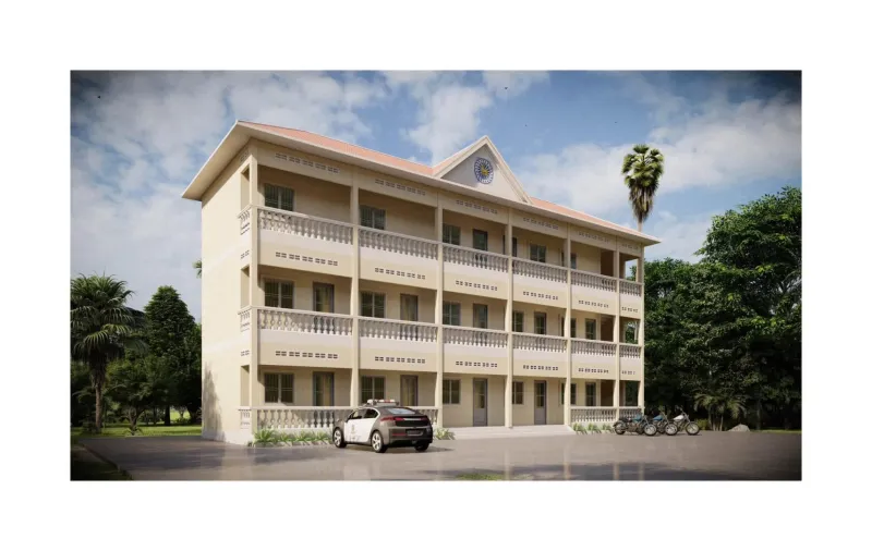 Police Station at Svay Rieng Province